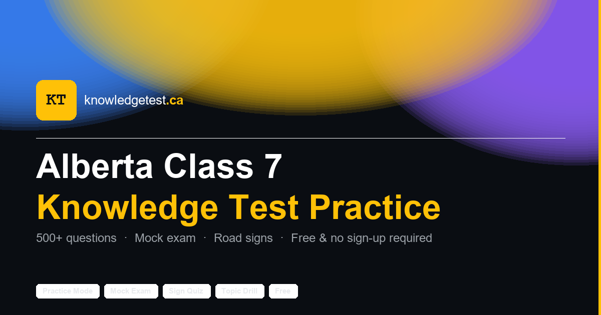 What to Expect at Your Alberta Knowledge Test — Step by Step (2026)